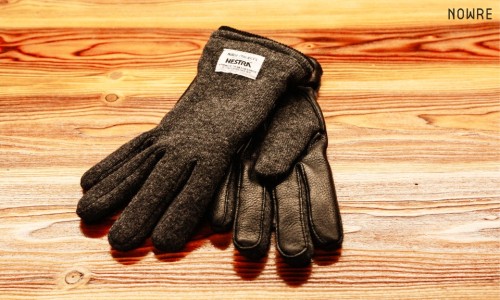 NORSE PROJECTS x HESTRA 羊毛拼接手套